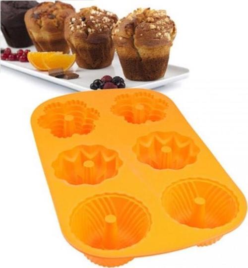 SİLİKON FLUTE PAN TURUNCU