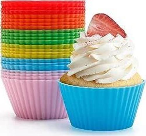 SİLİKON MİNİ MUFFIN CUP 12'Lİ SET