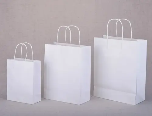 POŞET ÇANTA KRAFT BEYAZ 53*15*54 cm