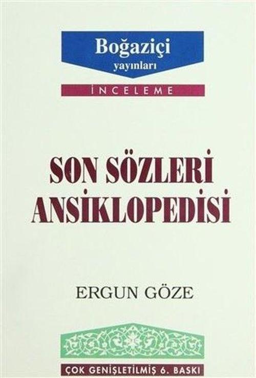 Son Sözleri Ansiklopedisi