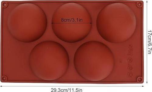 YARIM KÜRE SİLİKON KALIP 5'Lİ