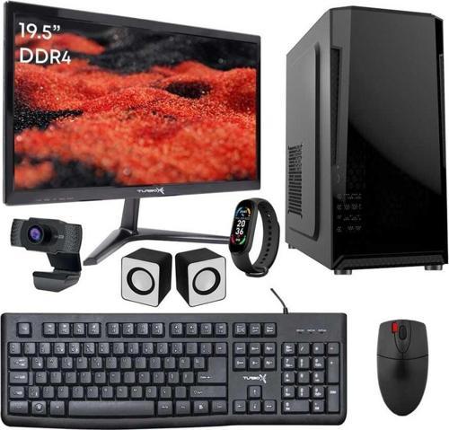 Tx5388 i3 7100 8GB DDR4 256GB M.2 NVMe SSD 19.5 inç Monitör Masaüstü Ofis Bilgisayarı