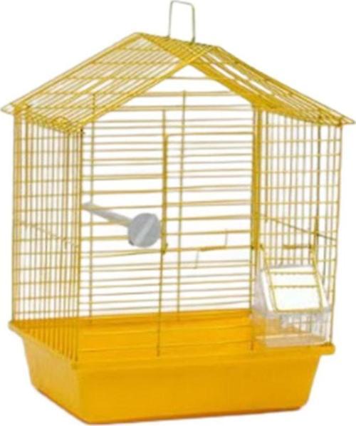 Tek kapılı Kuş Kafesi 26X20X27.5 Çeşitli Renklerde