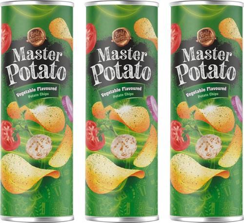 Potato Sebze Çeşnili Cips 160 gr 3 Adet