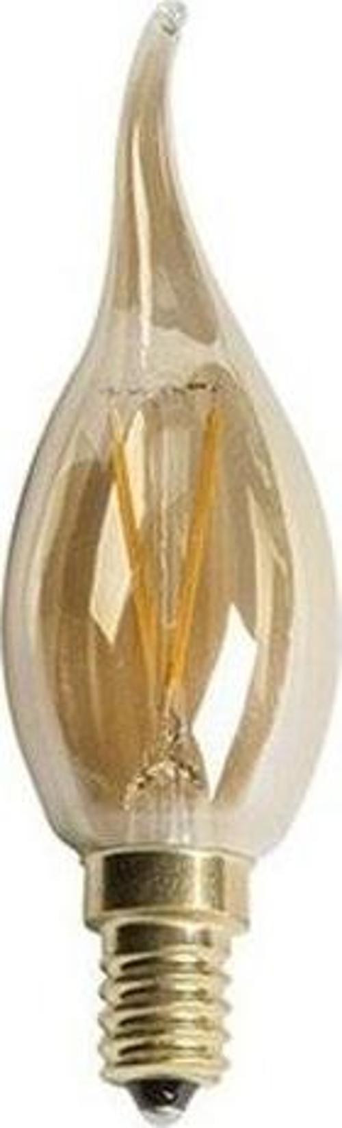 4 W Rustik LED Dekoratif Buji Ampul E-14 2700K Amber Rengi CT-4281