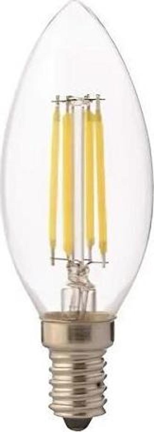 Filament Candle 6W LED Ampul E14 Duylu 6400K