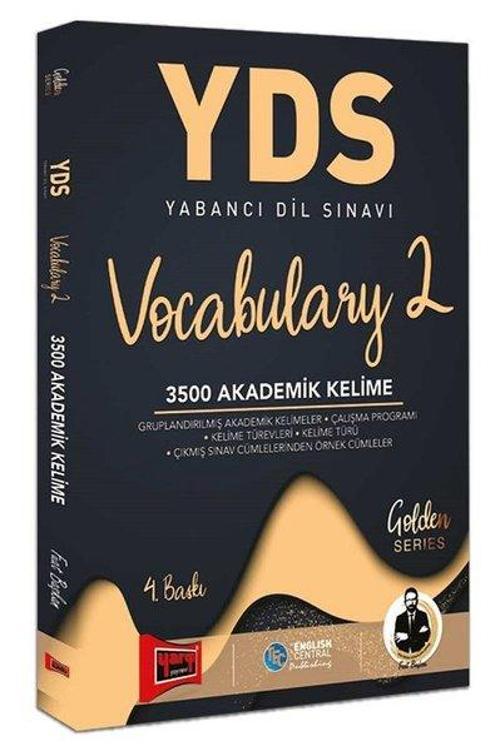 Yargı Yayınları YDS Vocabulary 2 3500 Akademik Kelime