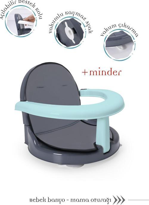 Perfecto Yandan Açılır Minderli Banyo & Mama Oturağı