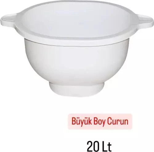 Plastik Curun Kurna 20 Lt Banyo Su Kovası Hamam Kovası