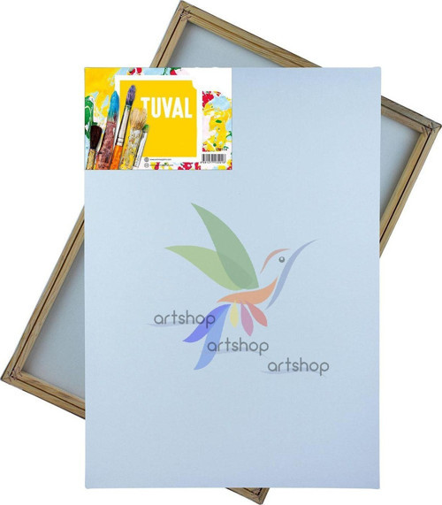 35X50 Cm Tuval 1. Sınıf Arkadan Zımbalı 1 Adet