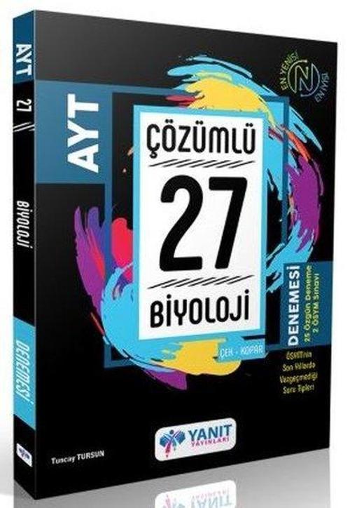AYT Biyoloji Çözümlü 27 Deneme