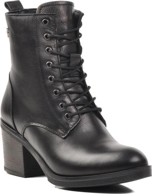 Voyager 9812 Siyah İçi Kürklü Hakiki Deri Kadın Bot