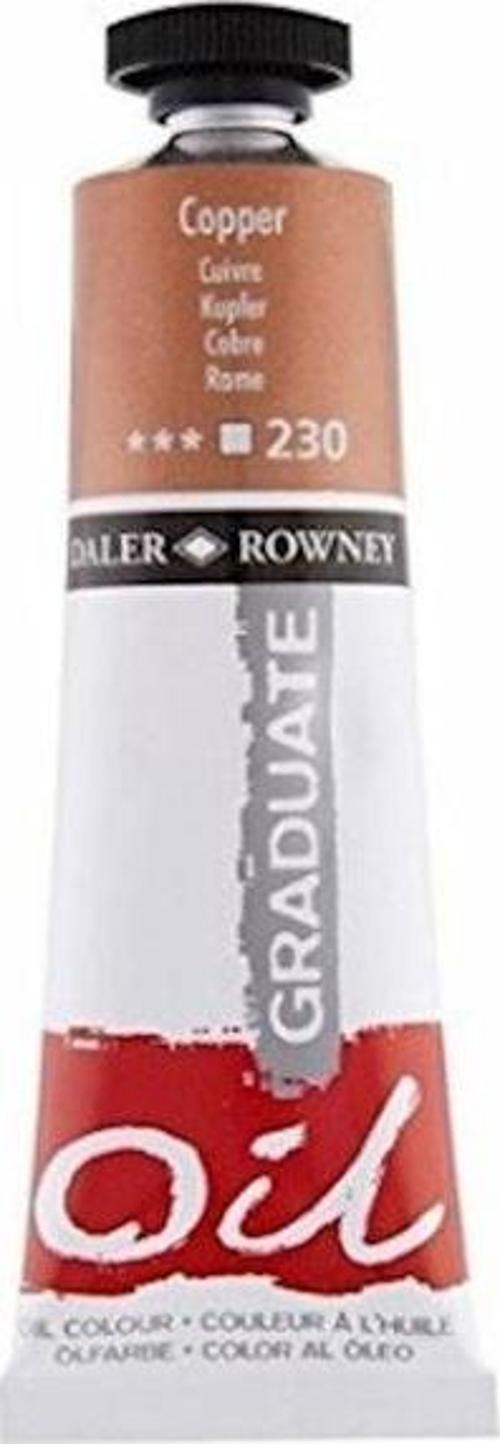 Daler Rowney 230 Graduate Yağlı Boya Grad Oıl 38ml Copper