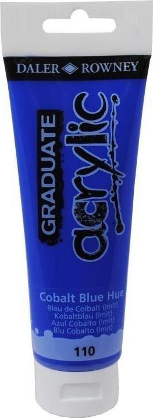 Daler Rowney Graduate 110 Akrilik Boya 120ml Cobalt Blue Hue