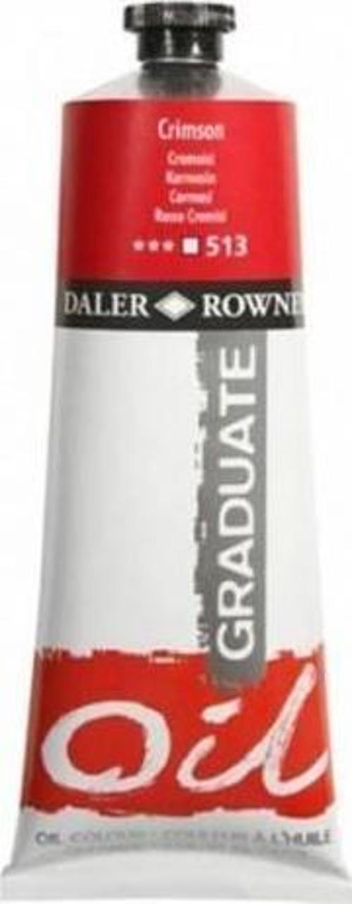 Daler Rowney Graduate Yağlı Boya 38ml 513 Crimson