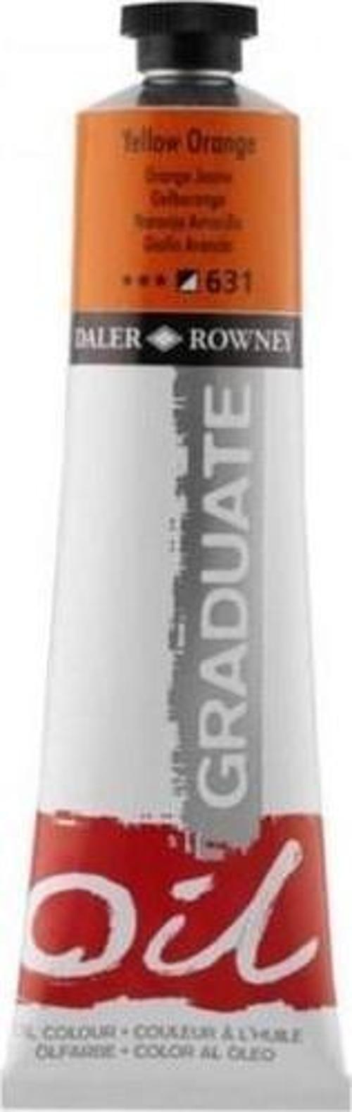 Daler Rowney Yağlı Boya Graduate 38 ML-631 Yellow Orange