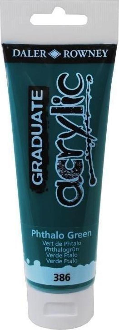 Daler Rowney375 Graduate Akrilik Boya 120ml Phthalo Green