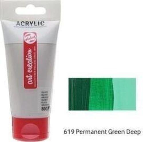 Talens Akrilik Boya 619 75ml. Perm.Green Dp.