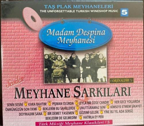 Meyhane Şarkıları 5 (Madam Despina Meyhanesi) (Cd)