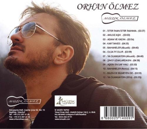 Orhan Ölmez Adam Ve Kadın Albüm Cd