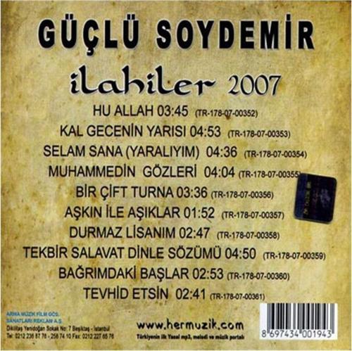 Güçlü Soydemir - Ilahiler 2007 ( Cd )