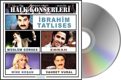 Çeşitli Sanatçılar - Halk Konserleri ( Cd )