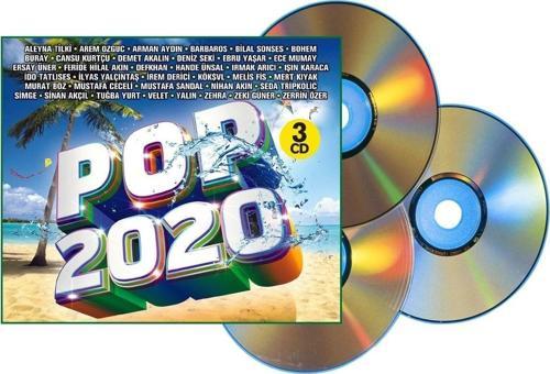 Çeşitli Sanatçılar Türkçe Pop 2020 (3 Cd)