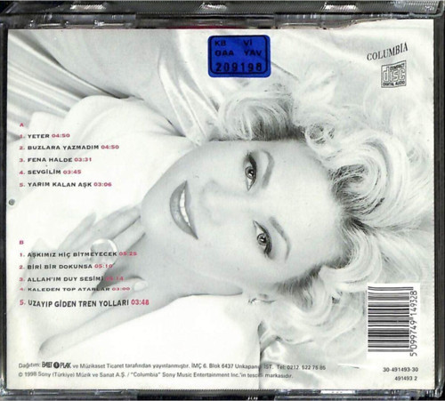 Nurdan Torun - Ilk Albüm Cd Müzik Cd2360