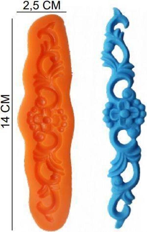 ŞEKER HAMUR KALIBI SİLİKON TAC 2,5*14 CM