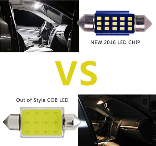 Dekoratif led ampul 12SMD CANBUS 31mm sofit ampul beyaz/ LAAM868