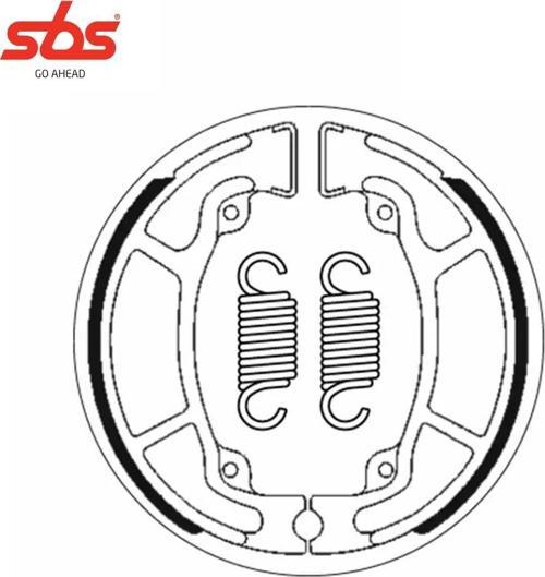 KAMPANA FREN BALATASI / HONDA / SH 150 / 150cc / ARKA KAMPANA / 2002-2003-2004-2005-2006-2007-2008