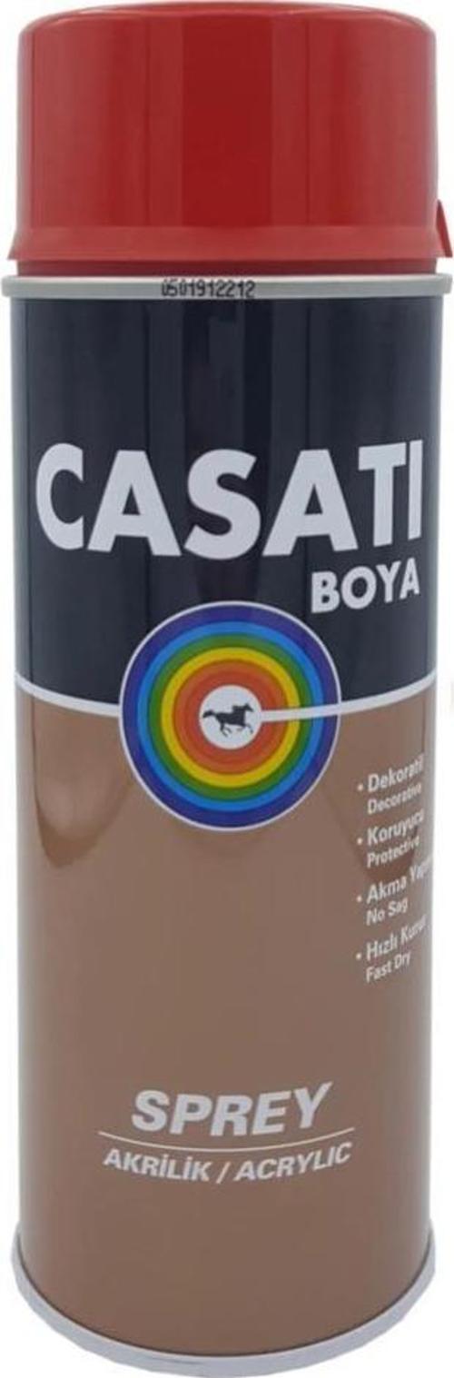 Akrilik Sprey Boya 400 ML S331 Bayrak Kırmızı Ral 3020