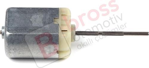 Araç Kapı Depo Kilit Dikiz Ayna Tamir İçin FC280 12V DC 28.30 mm Yivli Şaft Motor