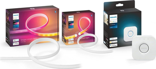 Hue Gradient Akıllı Renkli Led Şerit Aydınlatma, 3m, Özel Başlangıç Seti