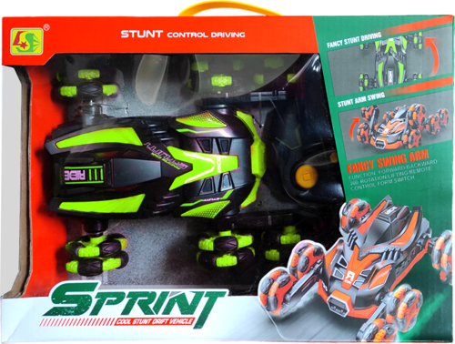 Oyuncak Sprint Kumandalı Araba 955-190 YEŞİL