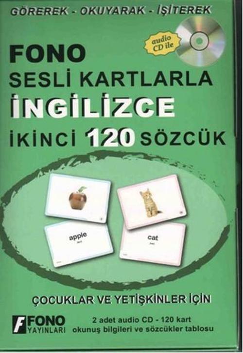 Fono Sesli Kartlarla İngilizce İkinci 120 Sözcük