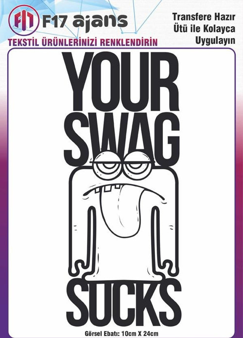 Ütü Ile Yapışan Tekstil Dtf Baskı Görseli Your Swag