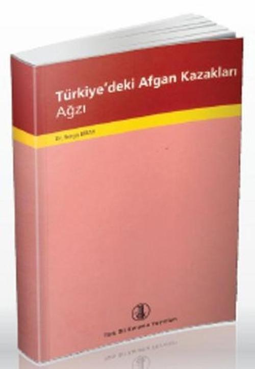 Türkiye'deki Afgan Kazakları Ağzı