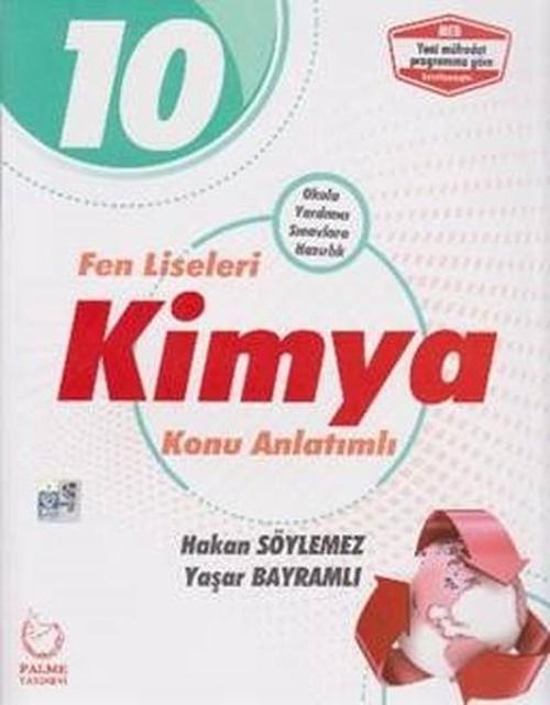 10.Sınıf Fen Liseleri Kimya Konu Anlatımlı