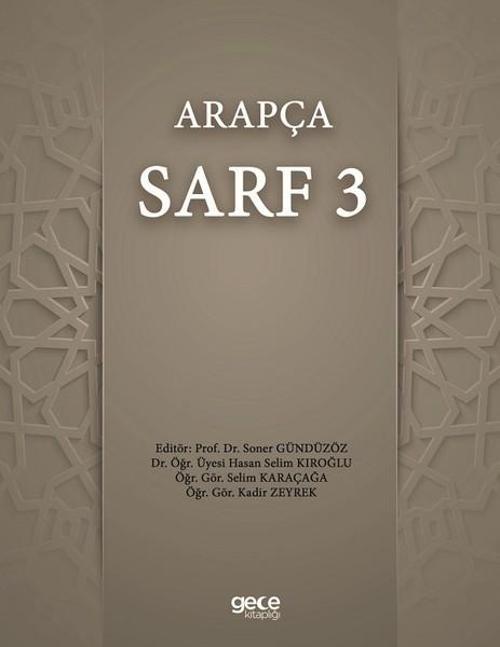 Gece Kitaplığı Arapça Sarf 3