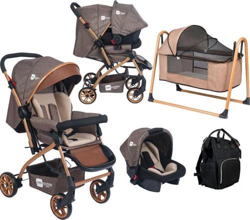 Artemis Çift Yönlü Bebek Arabası Puset Beşik Çanta Uygun Set