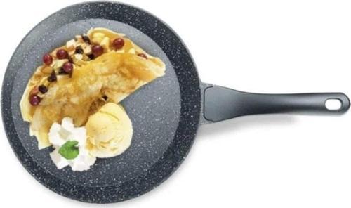 Gri Döküm Granit Krep Tavası 26 cm