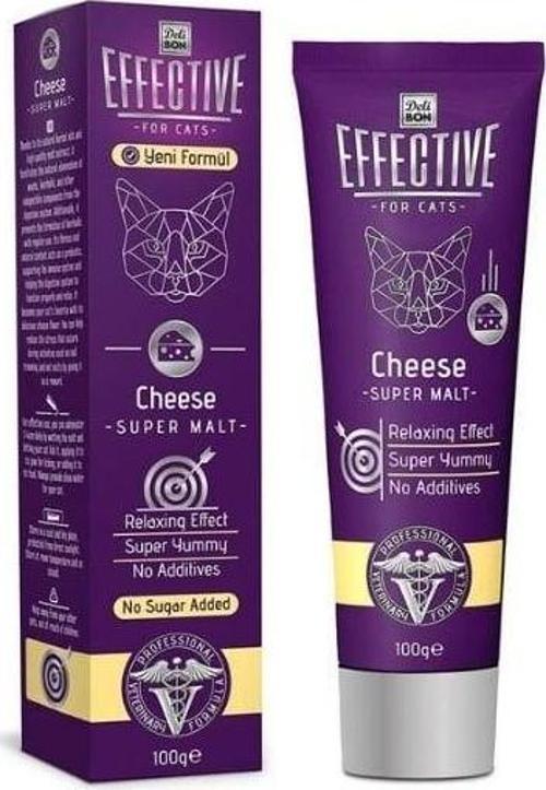 Effective Peynirli Sakinleştirici Kedi Malt Macunu 100 Gr