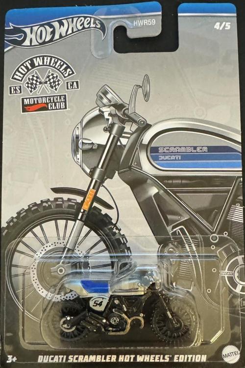 Motorcycle Club Ducati Scrambler Hot Wheels Edition HRR93