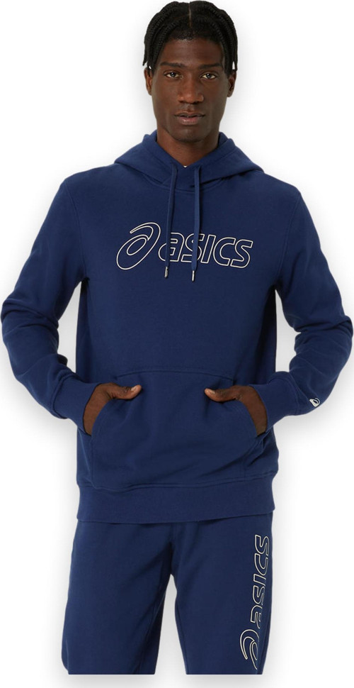 2031E187 Asics Oth Hoodie Mavi Erkek Sweatshirt XL