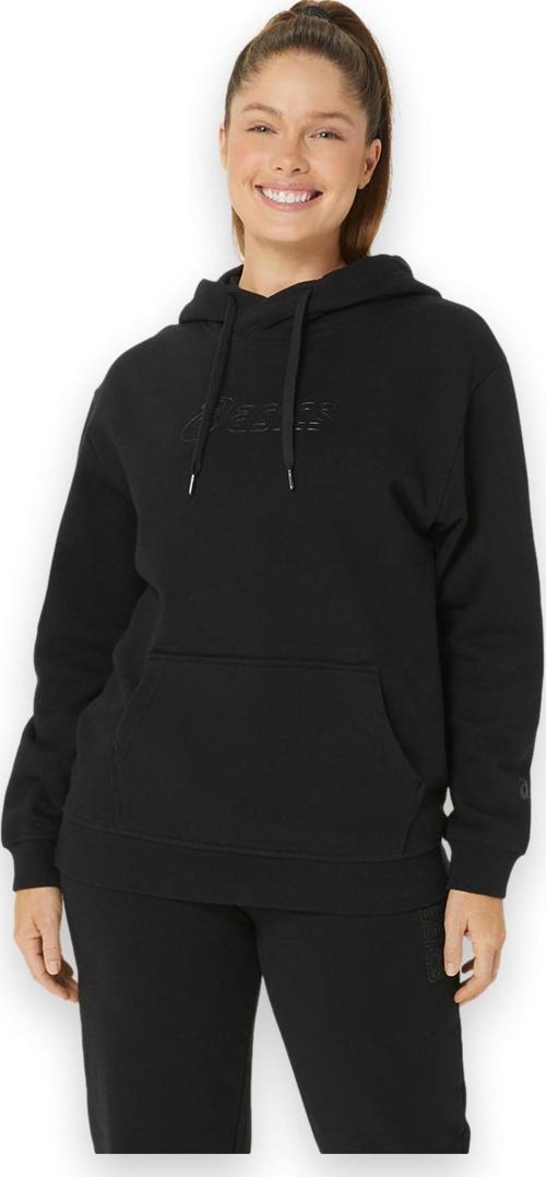 2032C845 Logo Oth Hoodie Siyah Kadın Sweatshirt L
