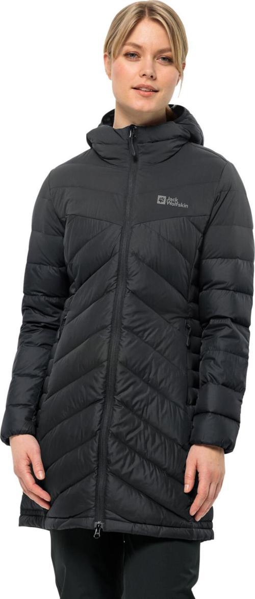 1207751 Tundra Down Coat W Siyah Kadın Mont XS