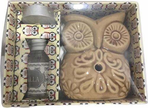 Baykuş Tasarımlı Buhurdanlık Set