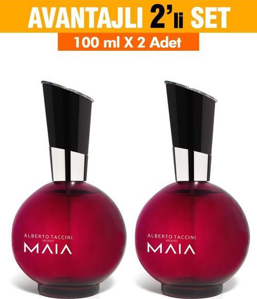 2'Li Set Alberto Taccini MAIA Kadın Parfümü -100 ml