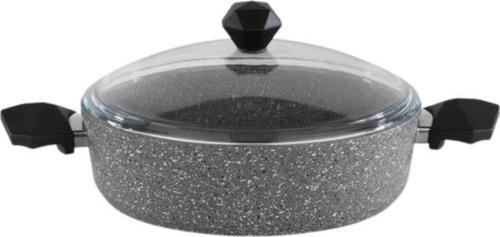 Cory Yanmaz Yapışmaz Basık Tencere 24CM